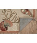Kas Sonesta Soe2025 Area Rug Kas Sonesta 2025 Beige Coral Reef Area Rug 3'3" x 5'3"