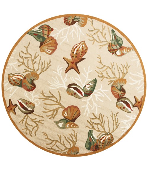 Kas Sonesta Soe2025 Area Rug Kas Sonesta 2025 Beige Coral Reef Area Rug 3'3" x 5'3"