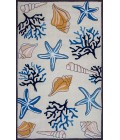 Kas Sonesta Soe2036 Area Rug Kas Sonesta 2036 Ivory Seashore Area Rug 20" x 30"