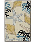 Kas Sonesta Soe2036 Area Rug Kas Sonesta 2036 Ivory Seashore Area Rug 20" x 30"