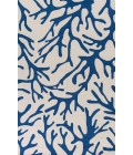 Kas Sonesta Soe2037 Area Rug Kas Sonesta 2037 Ivory/Blue Coral Area Rug 3'3" x 5'3"