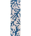 Kas Sonesta 2037 Ivory/Blue Coral Area Rug 2' x 7'6" Runner