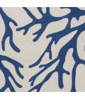 Kas Sonesta 2037 Ivory/Blue Coral Area Rug 27" x 45"