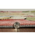 Kas Sonesta Soe2039 Area Rug Kas Sonesta 2039 Sand Floral Splash Area Rug 7'6" Round