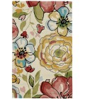 Kas Sonesta Soe2039 Area Rug Kas Sonesta 2039 Sand Floral Splash Area Rug 7'6" Round