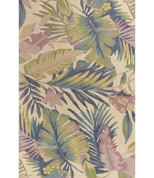 Kas Sparta Spa3104 Area Rug Kas Sparta 3104 Pastel Tropics Area Rug 5'6" Round