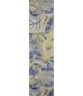 Kas Sparta 3105 Blue/Green Silhoutte Area Rug 5'6" Round