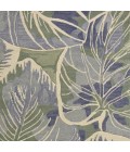 Kas Sparta 3105 Blue/Green Silhoutte Area Rug 5'6" Round