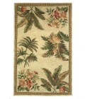 Kas Sparta 3133 Ivory Tropical Oasis Area Rug 2'6" x 10' Runner