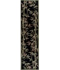 Kas Sparta 3147 Black Bamboo Border Area Rug 7'9" x 9'6"