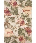 Kas Sparta 3148 Beige Palm Leaves Area Rug 2'6" x 10' Runner