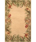 Kas Sparta 3151 Ivory Rainforest Area Rug 5'6" Round