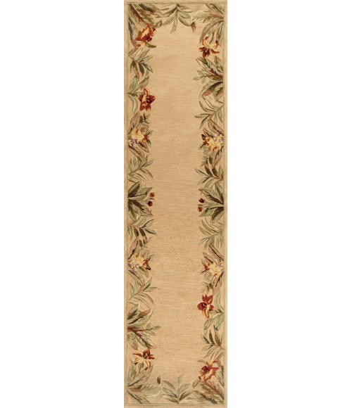 Kas Sparta 3151 Ivory Rainforest Area Rug 5'6" Round
