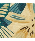 Kas Sparta Spa3154 Area Rug Kas Sparta 3154 Ivory/Teal Nassau Area Rug 5'6" Round