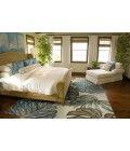 Kas Sparta 3182 Ivory Floria Area Rug 3'6" x 5'6"