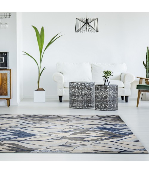Kas Stella 6251 Grey/Navy Visions Area Rug 7'10" x 10'10"