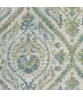 Kas Stella Ste6256 Area Rug Kas Stella 6256 Ivory/Teal Parisian Area Rug 5'3" x 7'7"