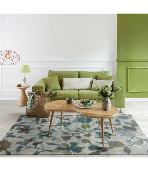 Kas Stella 6258 Teal Reflections Area Rug 3'3" x 4'11"