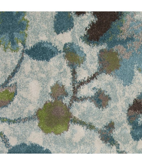 Kas Stella 6258 Teal Reflections Area Rug 3'3" x 4'11"