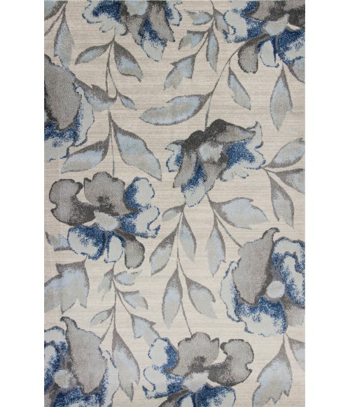 Kas Stella 6261 Grey/Blue Amira Area Rug 3'3" x 4'11"