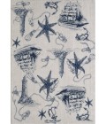 Kas Stella Ste6269 Area Rug Kas Stella 6269 Ivory/Navy Coast Area Rug 7'10" x 10'10"