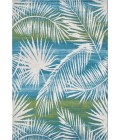 Kas Stella Ste6273 Area Rug Kas Stella 6273 Ivory/Green Tropical Area Rug 5'3" x 7'7"