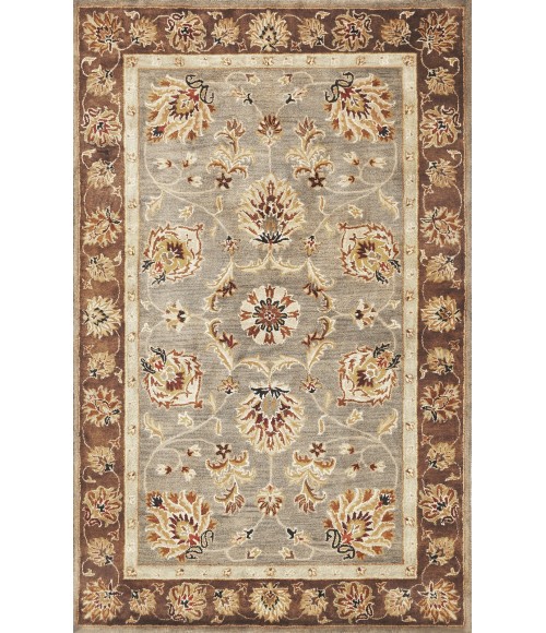 Kas Syriana 6000 Grey/Mocha Mahal Area Rug 5'6" Round