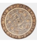 Kas Syriana 6000 Grey/Mocha Mahal Area Rug 5'6" Round