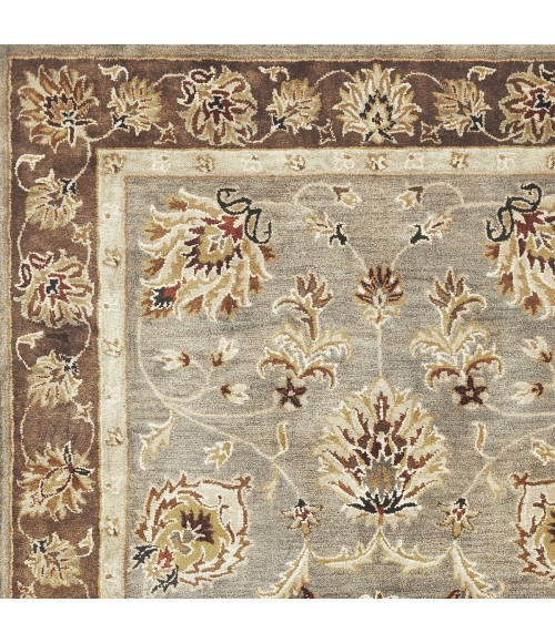 Kas Syriana 6000 Grey/Mocha Mahal Area Rug 5'6" Round