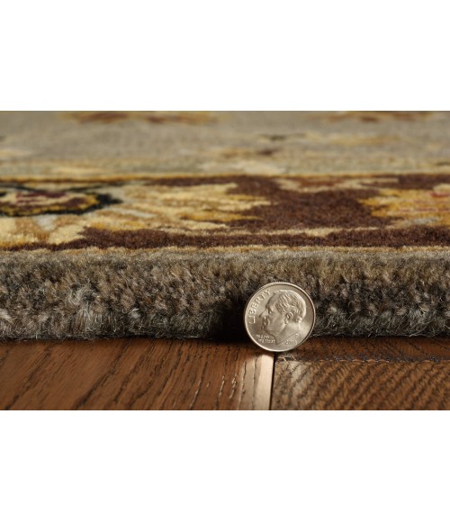 Kas Syriana 6000 Grey/Mocha Mahal Area Rug 5'6" Round