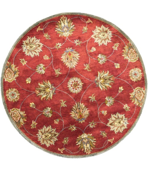 Kas Syriana 6003 Red Allover Kashan Area Rug 5' x 8'