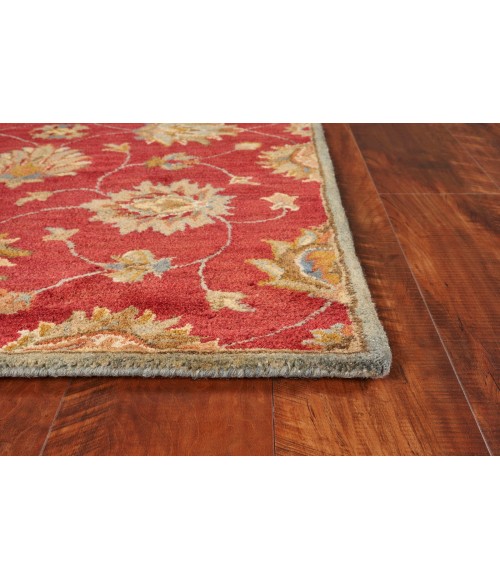 Kas Syriana 6003 Red Allover Kashan Area Rug 5' x 8'
