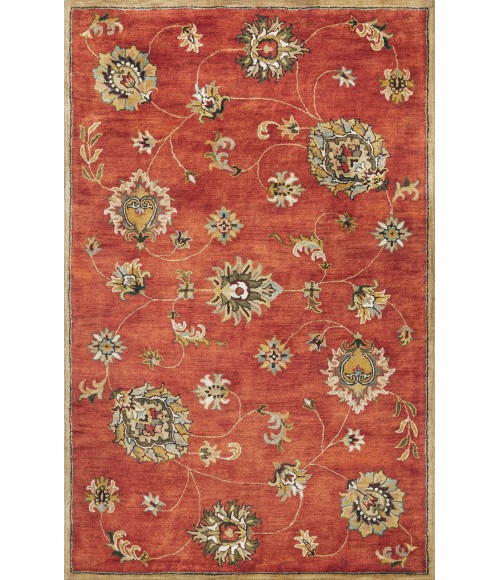 Kas Syriana 6008 Sienna Allover Mahal Area Rug 5'6" Round