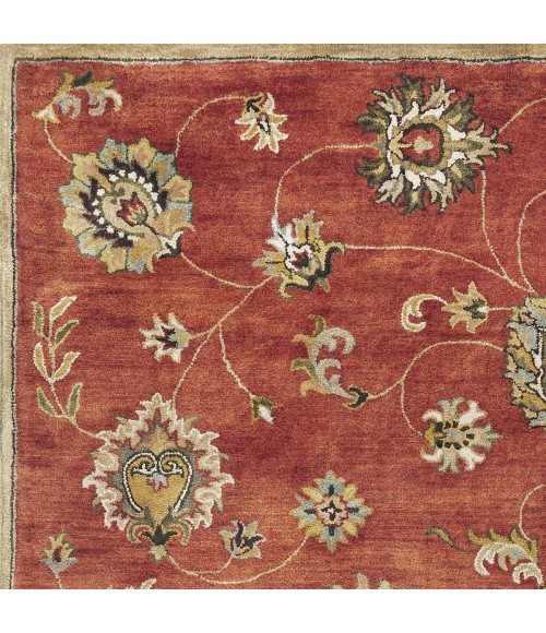 Kas Syriana 6008 Sienna Allover Mahal Area Rug 5'6" Round