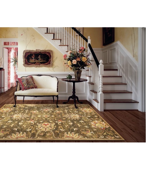 Kas Syriana 6010 Emerald Green Agra Area Rug 3'3" x 5'3"