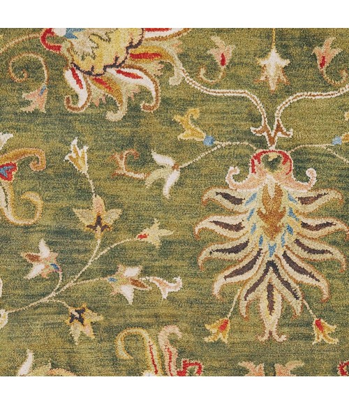 Kas Syriana 6010 Emerald Green Agra Area Rug 3'3" x 5'3"