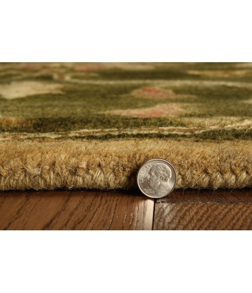 Kas Syriana 6010 Emerald Green Agra Area Rug 2'3" x 7'6" Runner