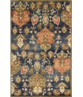 Kas Syriana Syr6020 Area Rug Kas Syriana 6020 Navy Tapestry Area Rug 5'6" Round