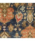 Kas Syriana Syr6020 Area Rug Kas Syriana 6020 Navy Tapestry Area Rug 5'6" Round
