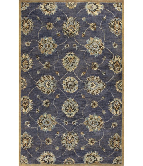 Kas Syriana 6024 Midnight Kashan Area Rug 3'3" x 5'3"