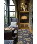 Kas Syriana 6024 Midnight Kashan Area Rug 5' x 8'