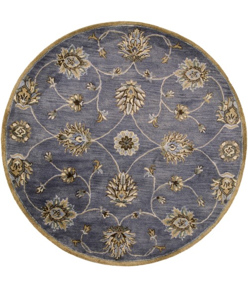 Kas Syriana 6024 Midnight Kashan Area Rug 5' x 8'