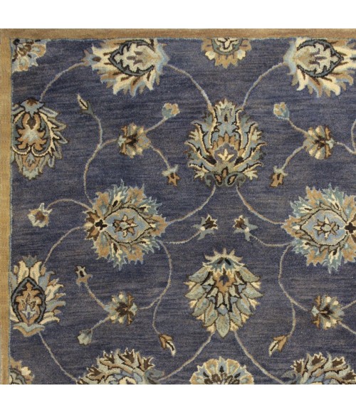 Kas Syriana 6024 Midnight Kashan Area Rug 5' x 8'
