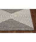 Kas Terrace Ter6752 Area Rug Kas Terrace 6752 Grey/Ivory Diamonds Area Rug 2'7" x 7'9" Runner