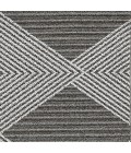 Kas Terrace Ter6752 Area Rug Kas Terrace 6752 Grey/Ivory Diamonds Area Rug 2'7" x 7'9" Runner