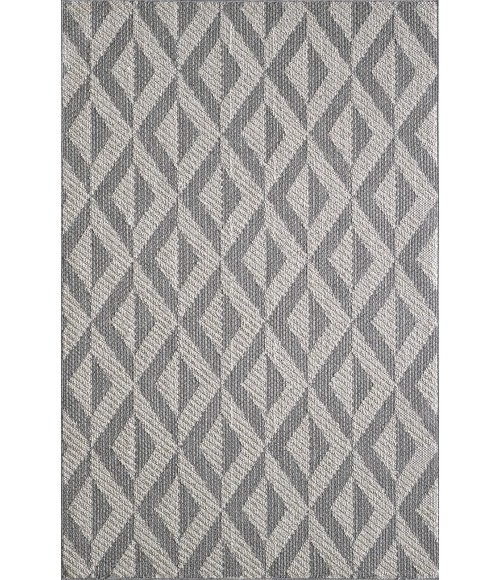 Kas Terrace Ter6759 Area Rug Kas Terrace 6759 Grey Illusion Area Rug 2'7" x 7'9" Runner
