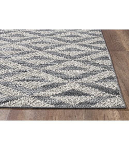 Kas Terrace Ter6759 Area Rug Kas Terrace 6759 Grey Illusion Area Rug 2'7" x 7'9" Runner