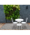 Kas Terrace Ter6759 Area Rug Kas Terrace 6759 Grey Illusion Area Rug 2'7" x 7'9" Runner