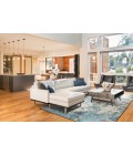 Kas Watercolors Wat6233 Area Rug Kas Watercolors 6233 Ivory/Teal Watercolors 6'7" x 9'6"