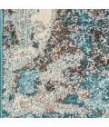 Kas Watercolors Wat6233 Area Rug Kas Watercolors 6233 Ivory/Teal Watercolors 6'7" x 9'6"